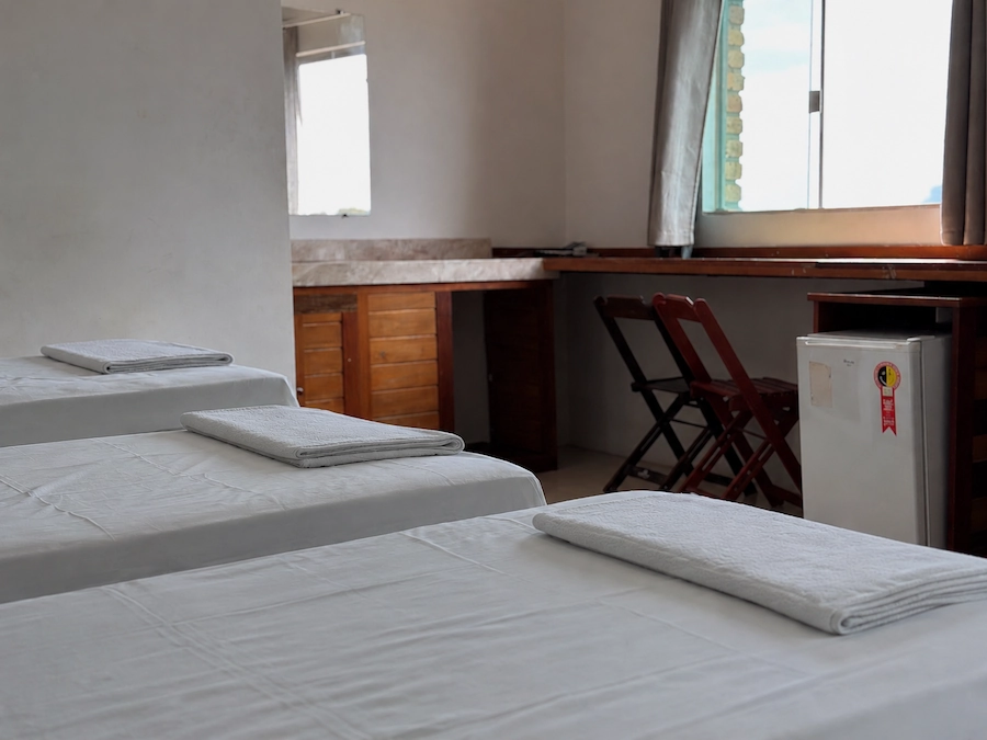 Quarto do Hotel Lírio